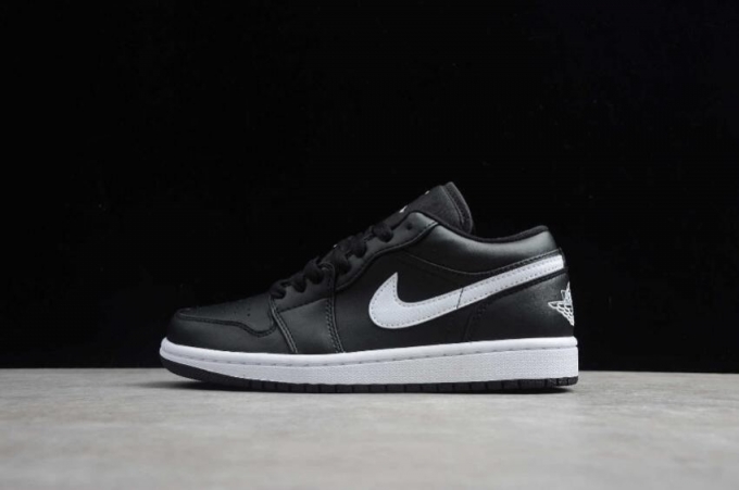 Women's | WMNS Air Jordan 1 Low Black White Basketball Shoes