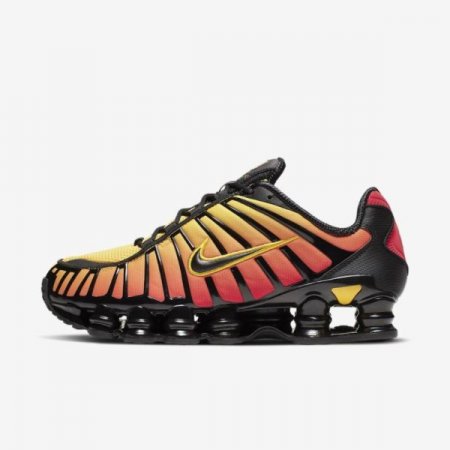 Nike Shoes Shox TL | Black / Amarillo / University Red / Black