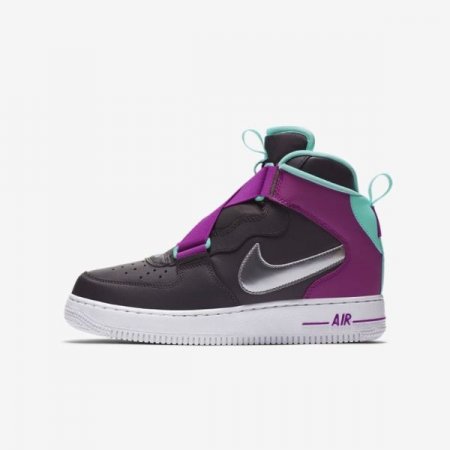 Nike Shoes Air Force 1 Highness | Thunder Grey / Hyper Violet / Aurora / Metallic Silver