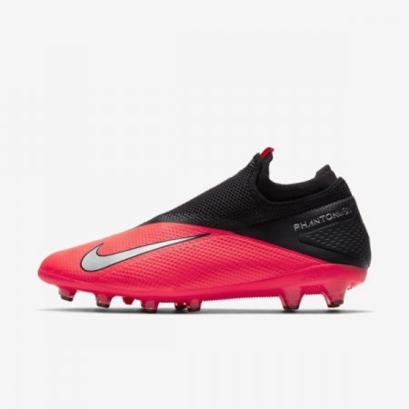 Nike Shoes Phantom Vision 2 Pro Dynamic Fit AG-PRO | Laser Crimson / Black / Metallic Silver