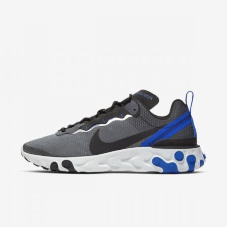 Nike Shoes React Element 55 SE | Black / Racer Blue / Summit White / Black