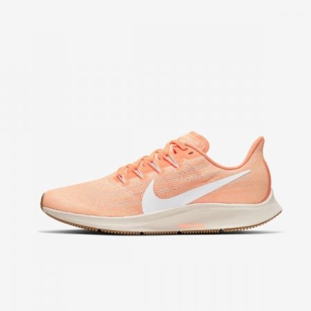 Nike Shoes Air Zoom Pegasus 36 | Orange Pulse / Guava Ice / Gum Light Brown / White