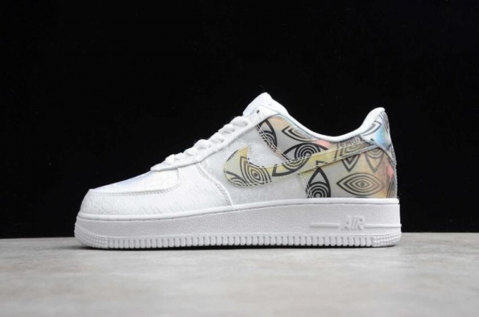 Women's | Nike Air Force 1 07 WB White Colorful AO6820-100 Running Shoes