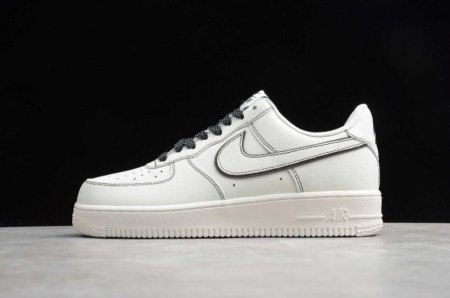 Women's | Nike Air Force 1 07 Beige Black 315122-808 Running Shoes