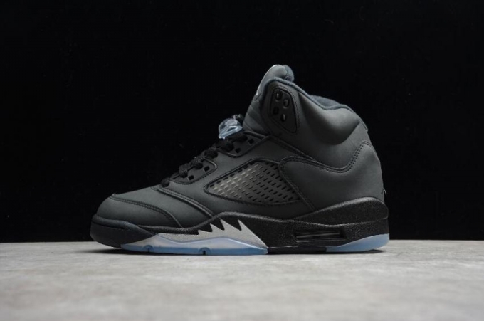 Men's | Air Jordan 5 Retro Anthracite Grey Silver Basketball Shoes