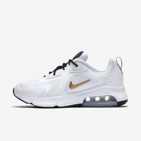 Nike Shoes Air Max 200 (2004 World Stage) | White / Black / Metallic Silver / Metallic Gold