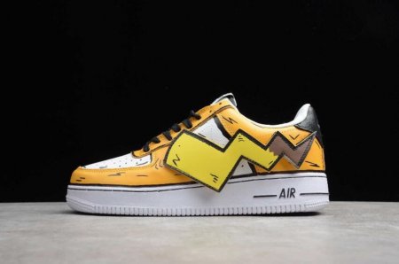 Men's | Nike Air Force 1 07 SE Yellow White AO9822-100 Running Shoes