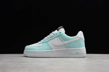 Men's | Nike Air Force 1 Low GS Island Green Pure Platinum 596728-301 Running Shoes