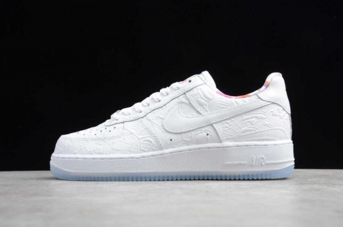 Women's | Nike Air Force 1 07 PRM White Metallic Gold CU8870-117 Running Shoes