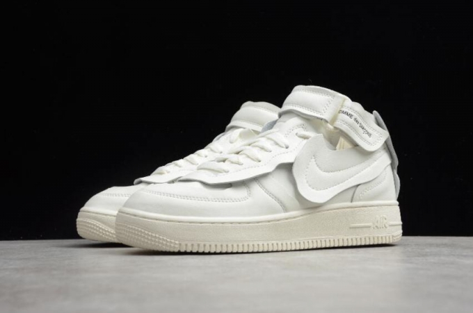 Women's | Nike Air Force 1 x CDG White Sail Black Silver DC3601-100 Running Shoes