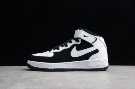 Men's | Nike Air Force 107 Mid YH2293-033 White Black Shoes Running Shoes
