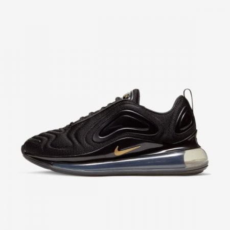 Nike Shoes Air Max 720 | Black / Metallic Silver / Metallic Gold