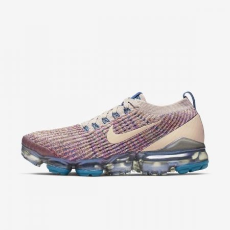 Nike Shoes Air VaporMax Flyknit 3 | Desert Sand / Vivid Purple / Green Abyss / Desert Sand