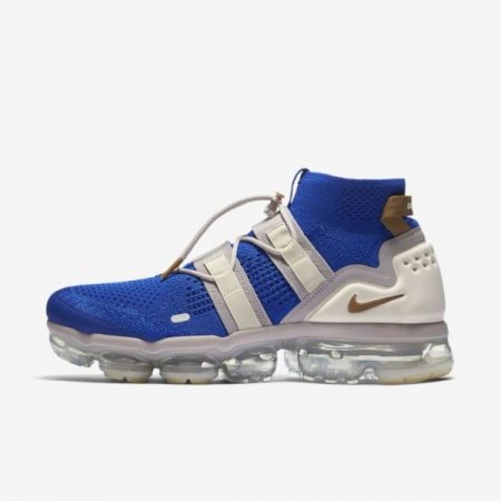 Nike Shoes Air VaporMax Flyknit Utility | Racer Blue / Moon Particle / Light Cream / Muted Bronze