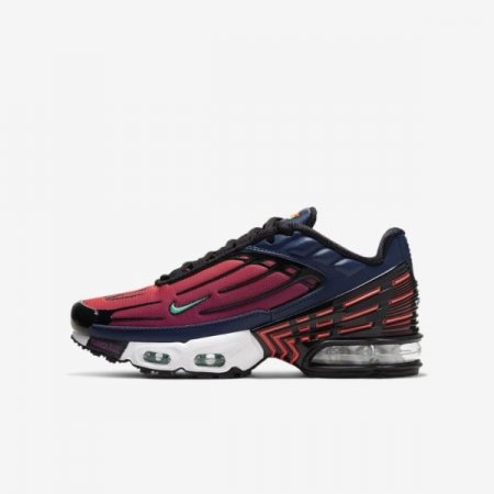 Nike Shoes Air Max Plus 3 | Blue Void / Magic Ember / Vivid Purple / Kinetic Green