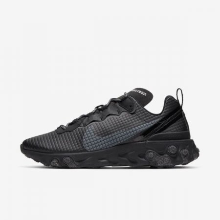 Nike Shoes React Element 55 Premium | Black / Anthracite / Dark Grey