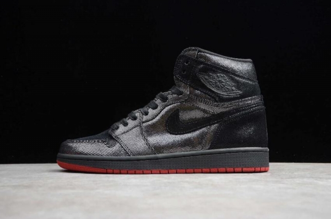 Men's | Air Jordan 1 High OG SP Gina Black Black-White-Varsity Red Basketball Shoes