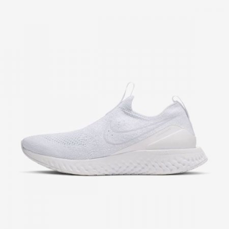 Nike Shoes Epic Phantom React Flyknit | White / Pure Platinum / White