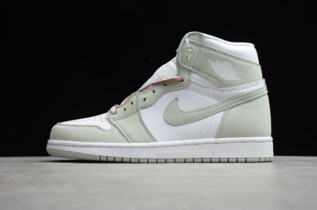 Men's | Air Jordan 1 Retro High OG SeaFoam White Healing Orange Basketball Shoes