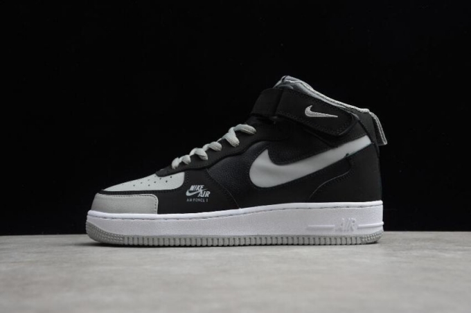 Men's | Nike Air Force 1 Utility Black Medium Grey Black White BQ6819-008 Running Shoes