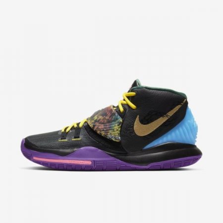 Nike Shoes Kyrie 6 'Chinese New Year' | Black / Laser Blue / Digital Pink / Metallic Gold