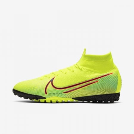 Nike Shoes Mercurial Superfly 7 Elite MDS TF | Lemon Venom / Aurora / Black