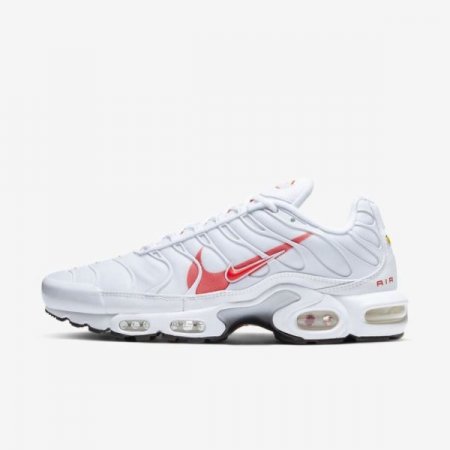 Nike Shoes Air Max Plus | White / Pure Platinum / Black / Team Orange