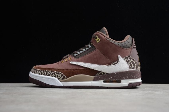 Women's | Air Jordan 3 Retro Antique Brass Basketball Shoes