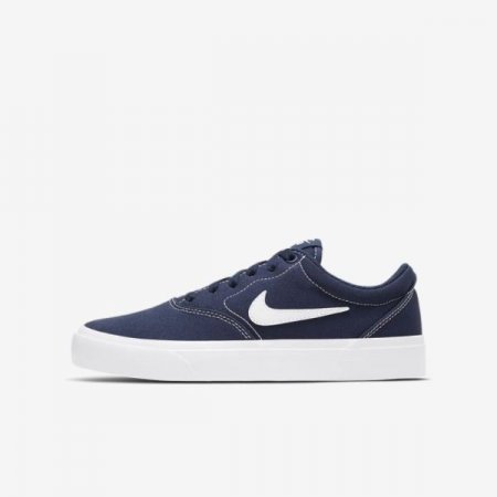 Nike Shoes SB Charge Canvas | Midnight Navy / White