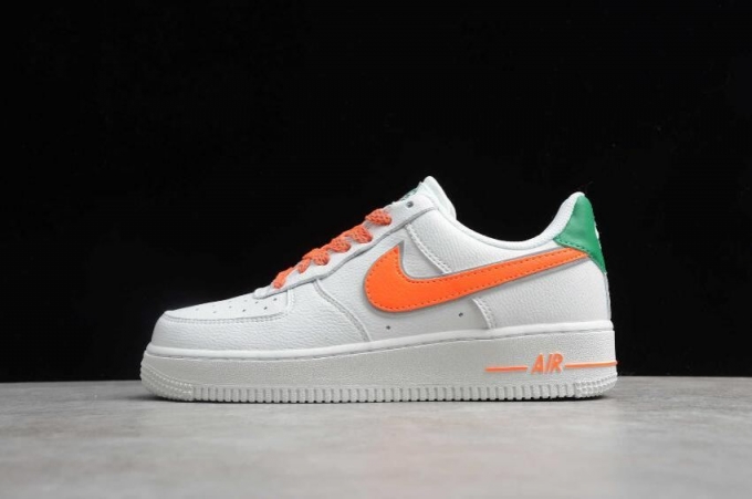 Women's | Nike Air Force 1 07 Beige Orange CU9225-600 Running Shoes