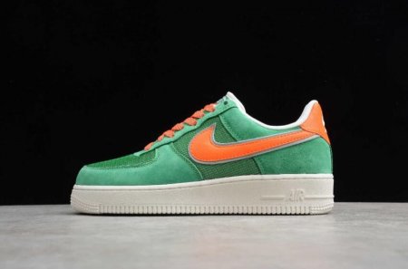 Men's | Nike Air Force 1 07 Green Orange CU9225-300 Running Shoes