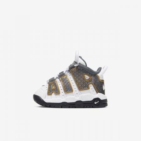 Nike Shoes Air More Uptempo SE | White / Anthracite / Metallic Gold / White