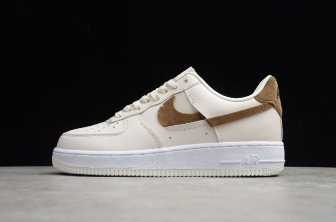 Men's | Nike Air Force 1 07 LXX Cream Brown Pink White DC1425-100 Running Shoes