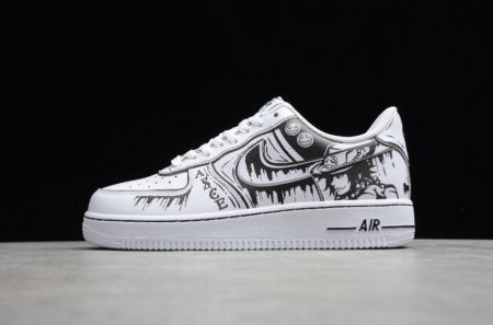 Men's | Nike Air Force 1 07 White Black CW2288-301 Running Shoes