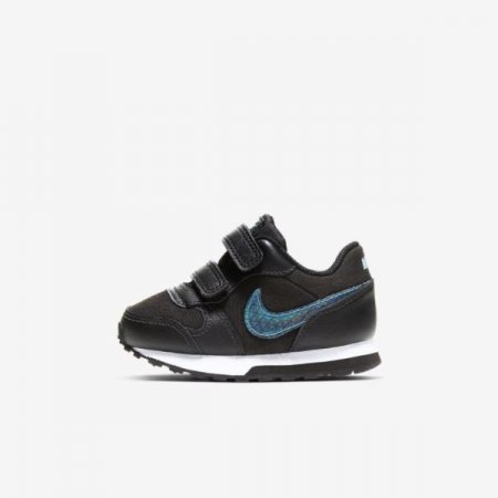 Nike Shoes MD Runner 2 | Black / Anthracite / Aurora / Blue Hero