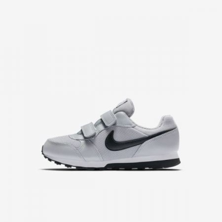 Nike Shoes MD Runner 2 | Wolf Grey / Total Crimson / White / Black