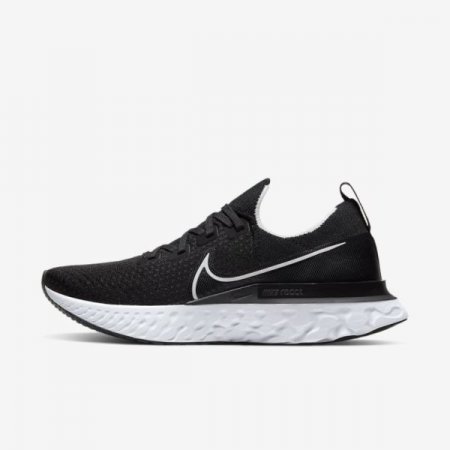 Nike Shoes React Infinity Run Flyknit | Black / Dark Grey / White