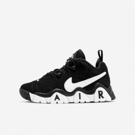 Nike Shoes Air Barrage Low | Black / White / White