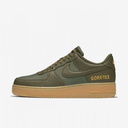 Nike Shoes Air Force 1 GORE-TEX ? | Medium Olive / Gold / Black / Sequoia