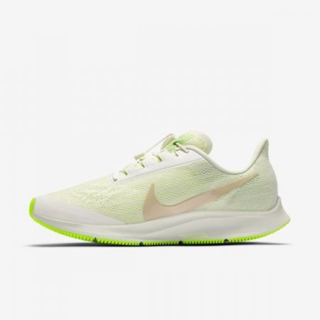 Nike Shoes Air Zoom Pegasus 36 FlyEase | Phantom / Barely Volt / Spruce Aura / Bio Beige