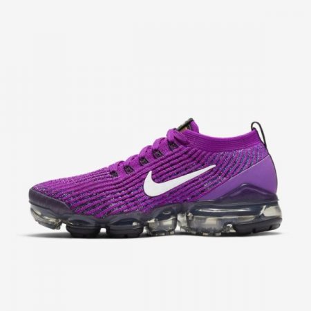 Nike Shoes Air VaporMax Flyknit 3 | Vivid Purple / Racer Blue / Black / White