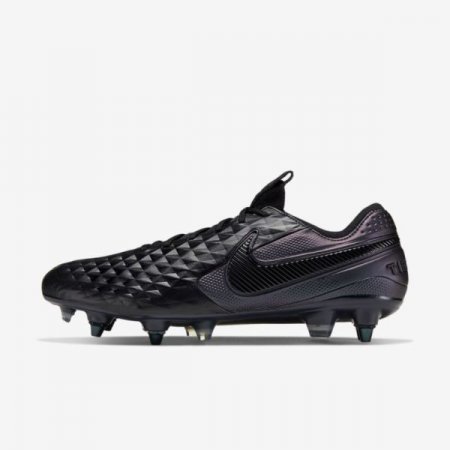 Nike Shoes Tiempo Legend 8 Elite SG-PRO Anti-Clog Traction | Black / Black