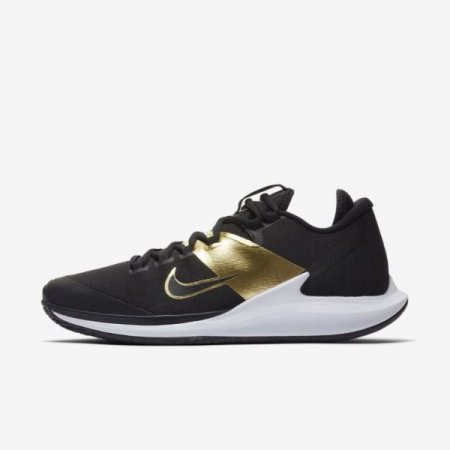 Nike Shoes Court Air Zoom Zero | Black / Metallic Gold / White / Black