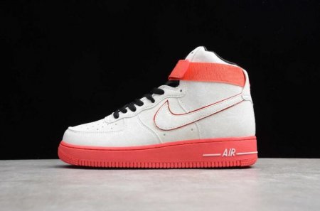 Women's | Nike Air Force 1 High 07 LE White Black EMB Glow CK4581-110 Running Shoes