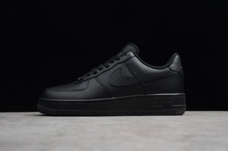 Women's | Nike Air Force 1 Mid 315122-001 Triple Black Shoes Running Shoes