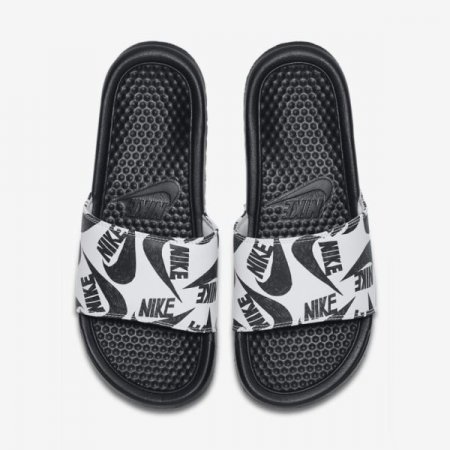 Nike Shoes Benassi JDI Floral | Black / White / Black