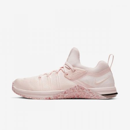 Nike Shoes Metcon Flyknit 3 | Echo Pink / White / Metallic Dark Grey / Cedar