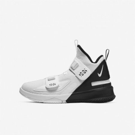 Nike Shoes LeBron Soldier 13 FlyEase | White / Black / White