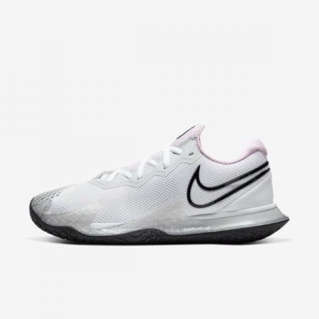 Nike Shoes Court Air Zoom Vapor Cage 4 | White / Pink Foam / Pure Platinum / Black