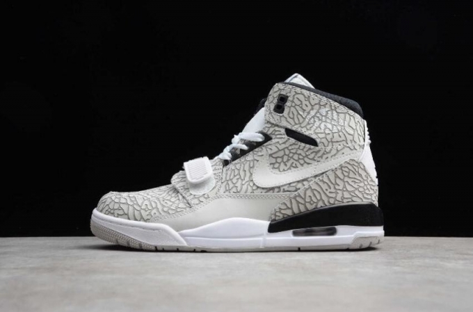 Men's | Air Jordan Legacy 312 Wolf Grey Light Graphite Sail AV3922-002 Basketball Shoes